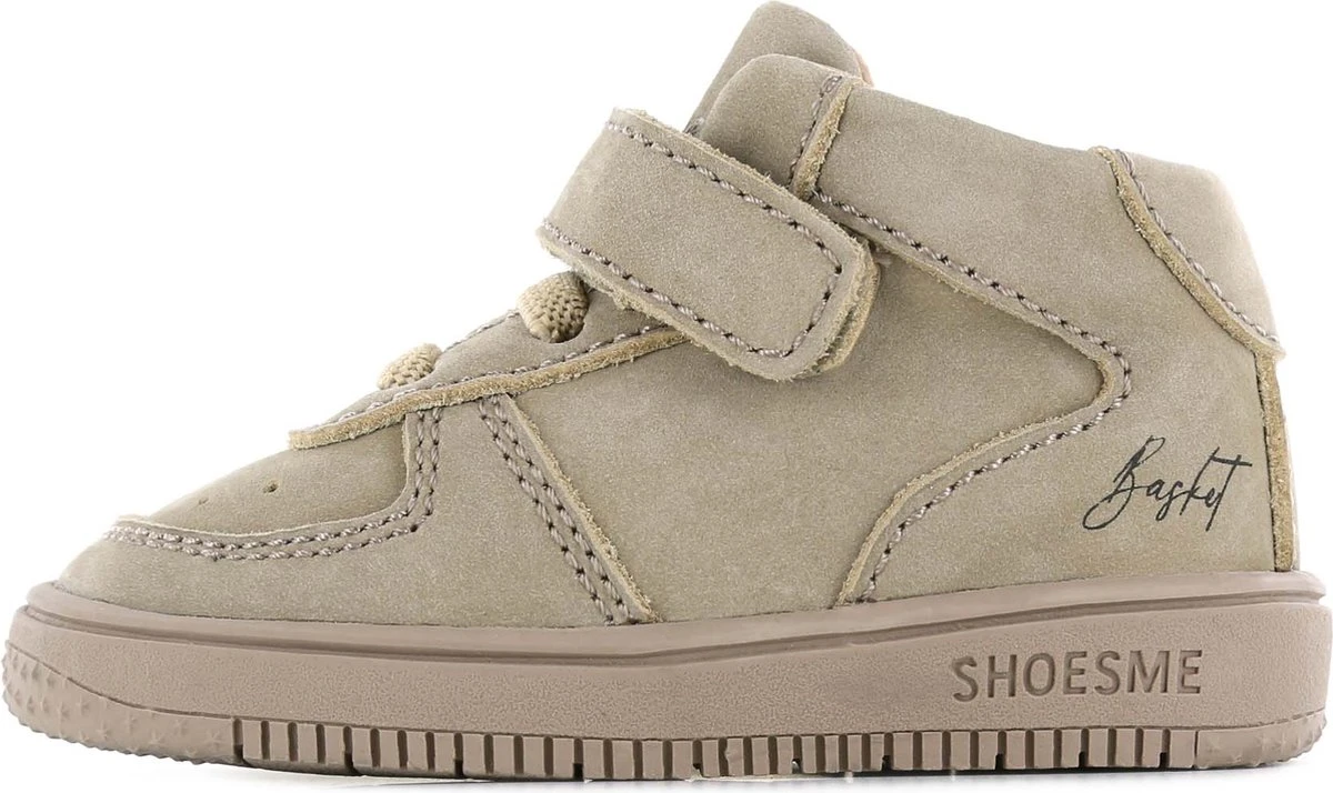 Baby | Babysneakers | Meisjes, Jongens | BEIGE | Leer | Shoesme | Maat 21 1 Baby | Babysneakers | Meisjes, Jongens | BEIGE | Leer | Shoesme | Maat 21