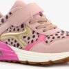 Blue Box Meisjes Sneakers Met Stippenprint - Roze - Maat 27 - Uitneembare Zool