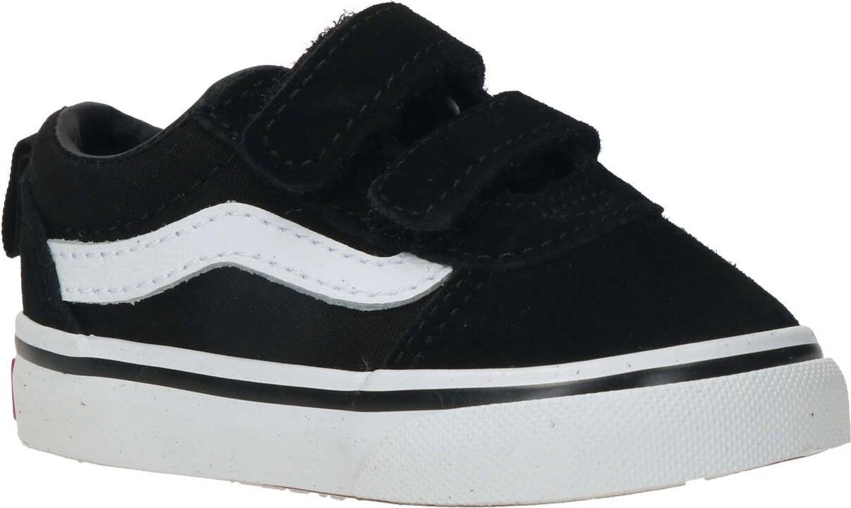 Vans TD Ward V Suede/Canvas Sneakers - Black/White - Maat 22 9 Vans TD Ward V Suede/Canvas Sneakers - Black/White - Maat 22 - Afbeelding 9