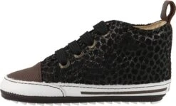 Baby | Eerste Stapschoenen | Meisjes | Brown Black Dots | Leer | Shoesme | Maat 20 -Goedkope Kleintje Kleding Winkel 1200x725