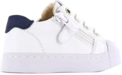 Sneakers | Jongens | White Green | Leer | Shoesme | Maat 20 -Goedkope Kleintje Kleding Winkel 1200x739 2