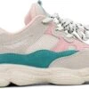 LilPataz Nova Superstar - Lage Sneakers - Meisjes - Roze/Turquoise - Maat 23