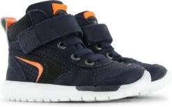 Sneakers | Jongens | BLUE ORANGE | Leer | Shoesme | Maat 24 -Goedkope Kleintje Kleding Winkel 1200x746 1