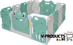 Goedkope Kleintje Kleding Winkel 24 Grondbox Type Kikker. Afscherming Voor Peuter En Kind , Kruipbox En Speelbox .