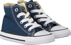 Converse Chuck Taylor All Star Hi Sneakers - Maat 23 - Unisex - Blauw/wit -Goedkope Kleintje Kleding Winkel 1200x752 1