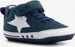 Groot Babyschoenen Blauw - Maat 19 - In Cadeauverpakking