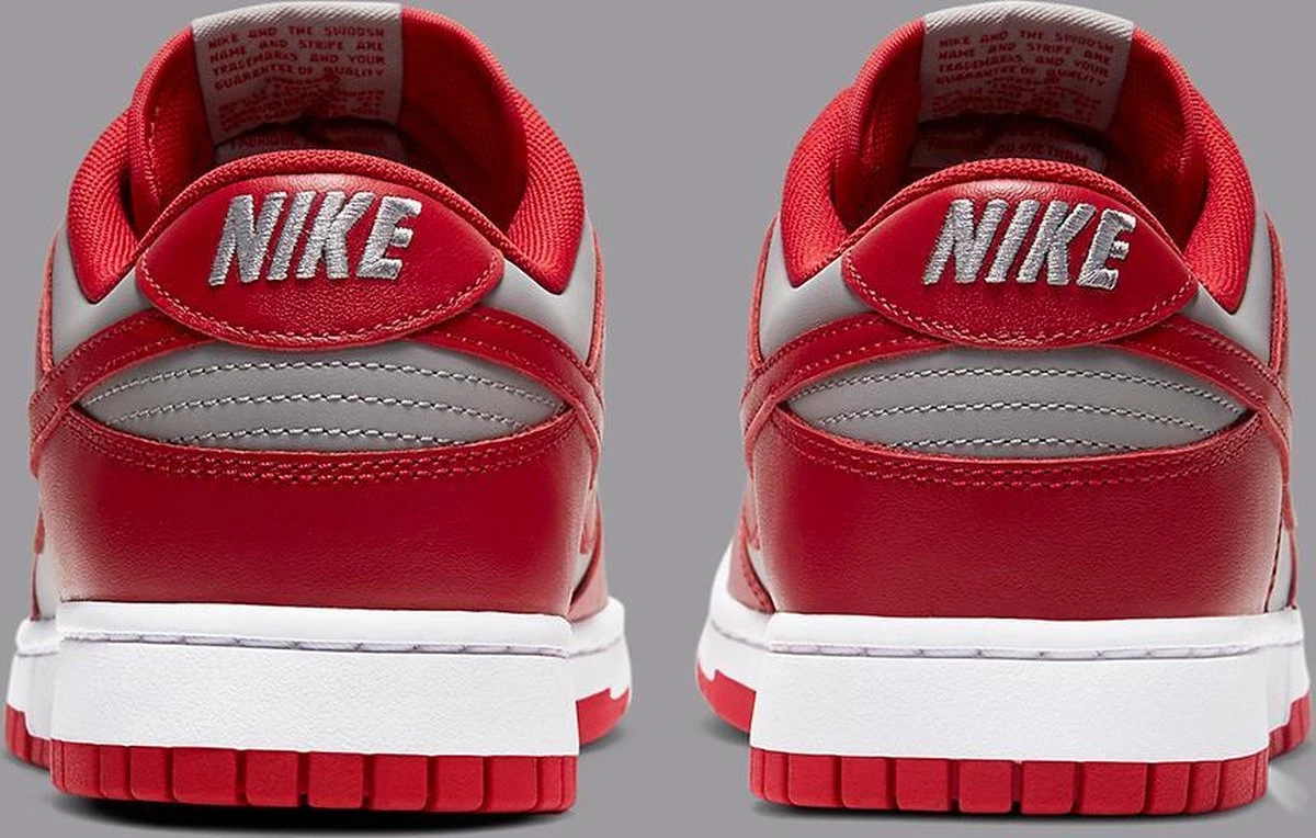 Nike Dunk Low (TDE), Medium Grey/Varsity Red-White, EUR 26 2 Nike Dunk Low (TDE), Medium Grey/Varsity Red-White, EUR 26 - Afbeelding 2