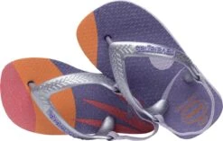 Havaianas Baby Palette Glow Unisex Slippers - Quiet Lilac - - Maat 22
