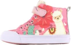 Sneakers | Meisjes | Alpaca Print | Canvas | Go Banana's | Maat 24