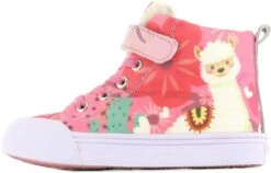 Sneakers | Meisjes | Alpaca Print | Canvas | Go Banana's | Maat 24 -Goedkope Kleintje Kleding Winkel 1200x769 2