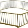 INKLAPBARE Grondbox - Baby Boxen - Playpen Omtrek 7,2m - GELAKT Grenenhout - Kinderbox Modulair - (8-delig)
