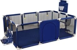 Merkloos Baby Speelbox-Playpen-Kruipbox-Grondbox-Kinderbox-Baby Boxen-181x122x61cm-Donkerblauw -Goedkope Kleintje Kleding Winkel 1200x787 1