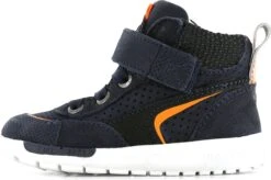 Sneakers | Jongens | BLUE ORANGE | Leer | Shoesme | Maat 24 -Goedkope Kleintje Kleding Winkel 1200x798 1
