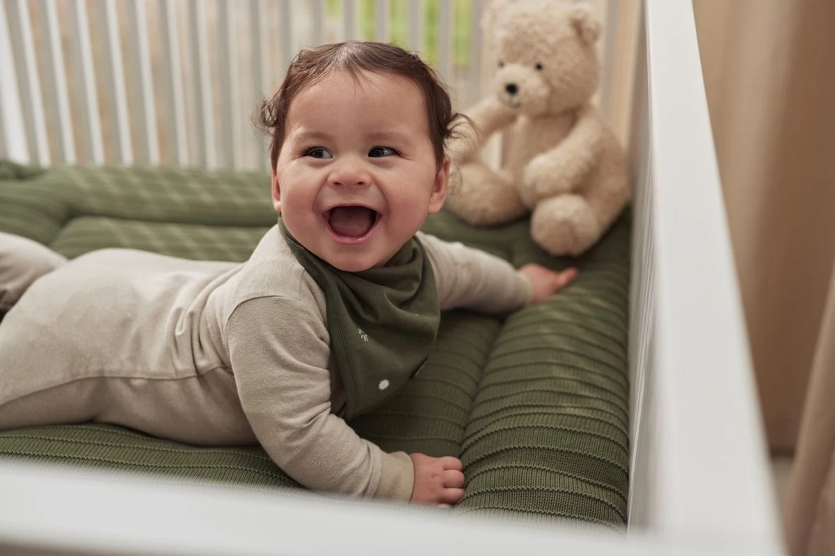 Jollein Slab Bandana Stargaze - Leaf Green - 2 Stuks 4 Jollein Slab Bandana Stargaze - Leaf Green - 2 Stuks - Afbeelding 4