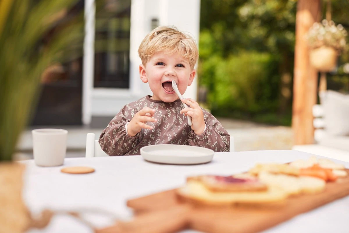 Jollein Slab Waterproof Met Mouw Snake - Soft Green 10 Jollein Slab Waterproof Met Mouw Snake - Soft Green - Afbeelding 10