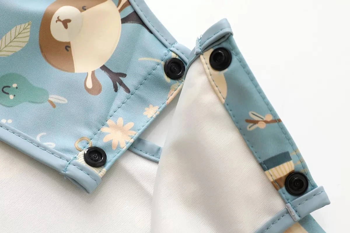 Merkloos Slab - Schort - Waterproof Met Mouw - Slabber Lange Mouwen - Waterdicht - Knutselschort - Kliederschort - Verfschort - Blauw Met Dieren - Maat M - Vanaf 12 Maanden 3 Merkloos Slab - Schort - Waterproof Met Mouw - Slabber Lange Mouwen - Waterdicht - Knutselschort - Kliederschort - Verfschort - Blauw Met Dieren - Maat M - Vanaf 12 Maanden - Afbeelding 3