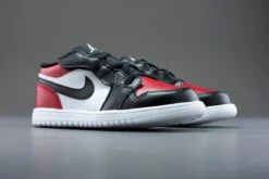 Nike Jordan 1 Low (TD) CI3436-612 Zwart / Rood-21 -Goedkope Kleintje Kleding Winkel 1200x800 19
