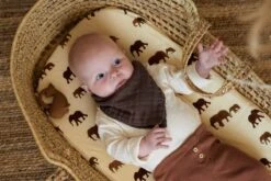 Jollein Slab Bandana - Wrinkled - Chestnut - 2 Stuks -Goedkope Kleintje Kleding Winkel 1200x800 197