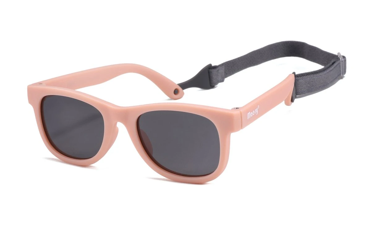 Maesy - Baby Zonnebril Indi - 0-2 Jaar - Flexibel Buigbaar - Verstelbaar Elastiek - Gepolariseerde UV400 Bescherming - Jongens En Meisjes - Babyzonnebril Vierkant - Licht Roze 2 Maesy - Baby Zonnebril Indi - 0-2 Jaar - Flexibel Buigbaar - Verstelbaar Elastiek - Gepolariseerde UV400 Bescherming - Jongens En Meisjes - Babyzonnebril Vierkant - Licht Roze - Afbeelding 2
