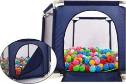 Merkloos Speelbox - Opvouwbaar - 0-6 Jaar - Grondbox - Inclusief Kleurrijke Speelmat - Playpen - Ballenbak - Baby Box Speelgoed - Box -Goedkope Kleintje Kleding Winkel 1200x801 4