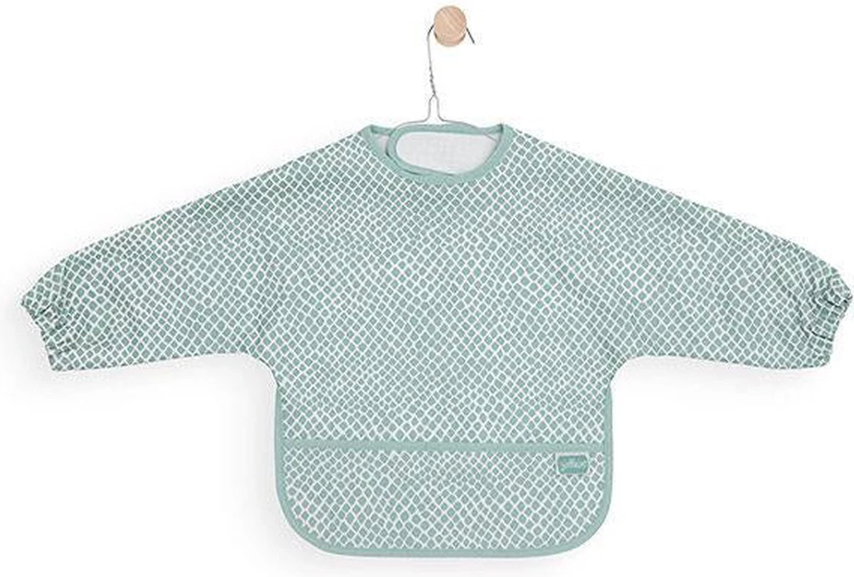 Jollein Slab Waterproof Met Mouw Meadow - Rosewood 7 Jollein Slab Waterproof Met Mouw Meadow - Rosewood - Afbeelding 7