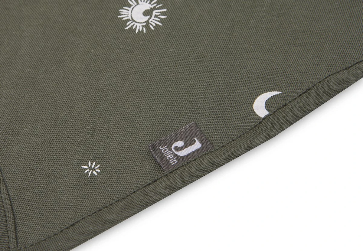 Jollein Slab Bandana Stargaze - Leaf Green - 2 Stuks 7 Jollein Slab Bandana Stargaze - Leaf Green - 2 Stuks - Afbeelding 7
