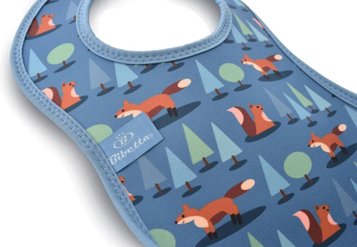 Bibetta Slab - Vos / Staal Blauw - 2 Stuks 2 Bibetta Slab - Vos / Staal Blauw - 2 Stuks - Afbeelding 2