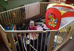 INKLAPBARE Grondbox - Baby Boxen - Playpen Omtrek 7,2m - GELAKT Grenenhout - Kinderbox Modulair - (8-delig) -Goedkope Kleintje Kleding Winkel 1200x832 2