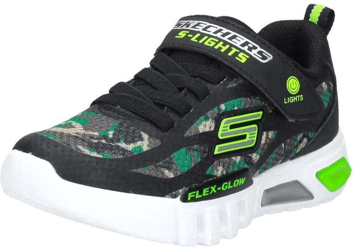 Skechers Flex Glow Rondler Jongens Sneakers - Groen/Multi/Zwart - Maat 27 14 Skechers Flex Glow Rondler Jongens Sneakers - Groen/Multi/Zwart - Maat 27 - Afbeelding 14