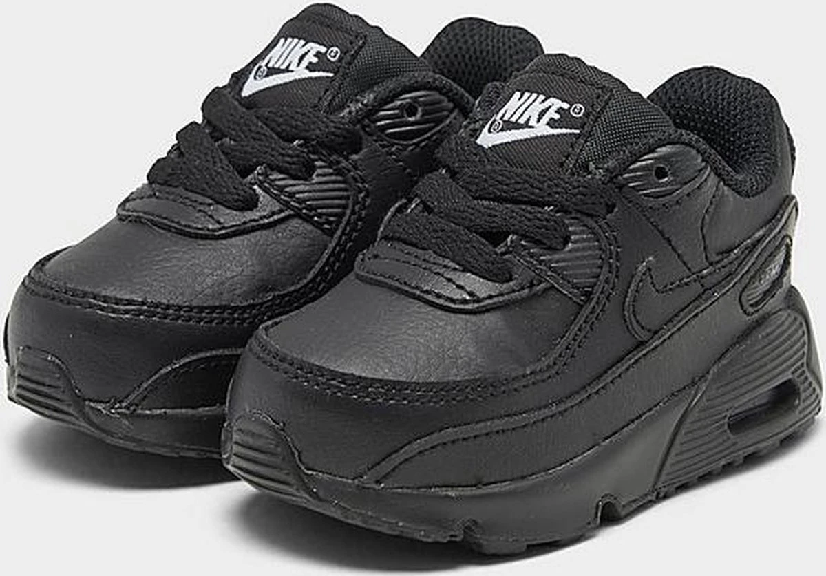 Nike Air Max 90 Leather Black - Kids Sneakers - Maat 25 5 Nike Air Max 90 Leather Black - Kids Sneakers - Maat 25 - Afbeelding 5