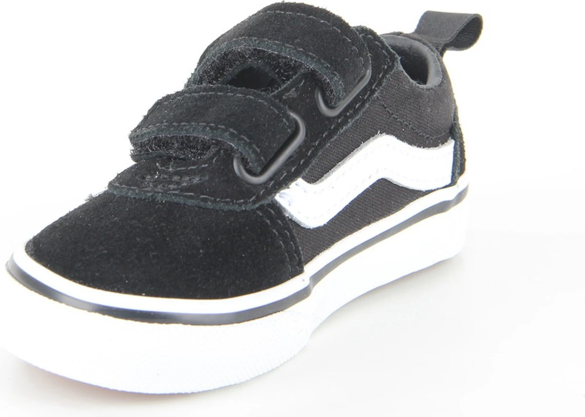 Vans TD Ward V Suede/Canvas Sneakers - Black/White - Maat 22 3 Vans TD Ward V Suede/Canvas Sneakers - Black/White - Maat 22 - Afbeelding 3