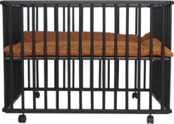 Prénatal Basis Babybox – Inklapbare Kinderbox / Baby Box – In Hoogte Verstelbaar – Met Wieltjes - 75 X 100 Cm – Zwart 7 Prénatal Basis Babybox – Inklapbare Kinderbox / Baby Box – In Hoogte Verstelbaar – Met Wieltjes - 75 X 100 Cm – Zwart -Goedkope Kleintje Kleding Winkel 1200x857 1