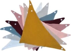 Set Van 8 Multicolor Slabbetjes - 100% Organisch Katoen - Bandana Slab - Hydrofiel - Slabber - Kwijl Slabbetjes - Slabbertjes Baby- Kraamcadeau Meisje -Goedkope Kleintje Kleding Winkel 1200x873