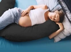 Zwangerschapskussen Donkergrijs + Voedingskussen + Babynestje In één Product - Premium Kwaliteit - Babynestje Hoes Inbegrepen -Goedkope Kleintje Kleding Winkel 1200x889 1