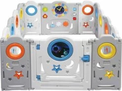 Baby Vivo Box Neo- Grondbox - Speelbox- Playpen-kruipbox- Kunststof 12 Elementen Met Zuignappen-flexibele Opstelling -Goedkope Kleintje Kleding Winkel 1200x894 2