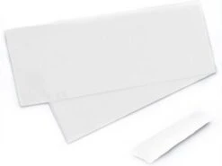 Meisterhome • Set Van 2 • Hoes Voor Voedingskussen • 40x145 Cm • Wit