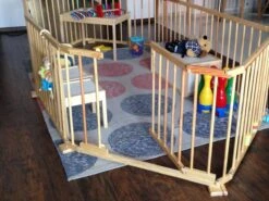 INKLAPBARE Grondbox - Baby Boxen - Playpen Baby Omtrek 7,2m - ONGELAKT Grenenhout - Kinderbox Modulair (8-delig) -Goedkope Kleintje Kleding Winkel 1200x900 54