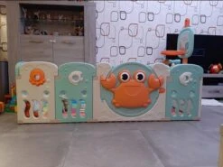 Grondbox Type Sea World Groen. Afscherming Voor Peuter En Kind , Kruipbox En Speelbox Met Basket Ring. -Goedkope Kleintje Kleding Winkel 1200x901 1