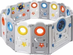 Baby Vivo Box Neo- Grondbox - Speelbox- Playpen-kruipbox- Kunststof 12 Elementen Met Zuignappen-flexibele Opstelling -Goedkope Kleintje Kleding Winkel 1200x911 1