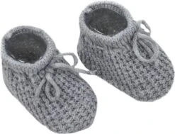 Soft Touch Babyslofjes New Born 0-3 Maanden Junior Grijs