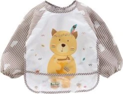 Merkloos Slabbetje - Kinderslab - Slab Met Mouwen - Waterdichte Slab - Set Van 3 Stuks -Goedkope Kleintje Kleding Winkel 1200x919 3