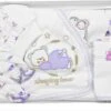 Merkloos 5-delige Newborn Baby Kledingset In Leuke Cadeaudoos - Kraamcadeau - Babyshower - Babykleertjes