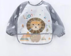 4-Pack - Slab Met Mouwen En Opvangbak - Leeuw, Eland En Hert - 1-4 Jaar -Goedkope Kleintje Kleding Winkel 1200x954 1