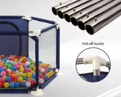 Merkloos XL Speelbox Rood - Playpen - GrondBox - Baby Grondbox - BuySafe247 - Inclusief Muggenclip Set -Goedkope Kleintje Kleding Winkel 1200x968 3