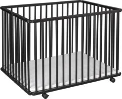 Cabino Baby Box Inklapbaar Met In Hoogte Verstelbare Bodem Zwart 9 Cabino Baby Box Inklapbaar Met In Hoogte Verstelbare Bodem Zwart -Goedkope Kleintje Kleding Winkel 1200x970 1