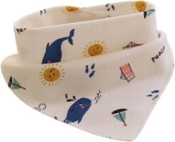 5- Pack - Bandana Slabbetjes - Safari Dinosaurus - 2-laags Katoen - Puntslabbetjes - Kwijlslabbetjes -Goedkope Kleintje Kleding Winkel 1200x978