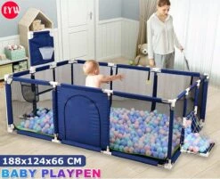 Speelbox - Playpen - Grondbox - Baby Grondbox - Speelbox Baby - Kinderbox - Kruipbox - Extra Grote Kids Kinderbox - Geen Doel - Ocean Roze -Goedkope Kleintje Kleding Winkel 1200x978 5