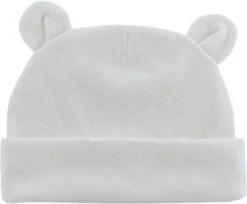 3 Pack Babymutsjes Newborn BEERVORM Navy Wit Grijs - Beren Oortjes -Goedkope Kleintje Kleding Winkel 1200x993 3