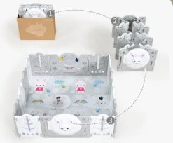 Merkloos Grondbox Konijn - Playpen - Roze 16 Merkloos Grondbox Konijn - Playpen - Roze -Goedkope Kleintje Kleding Winkel 1200x993 6