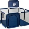 Polaza® Speelbox – Opvouwbaar En Inklapbaar – Grondbox – Ballenbak – Playpen – 0-9 Jaar